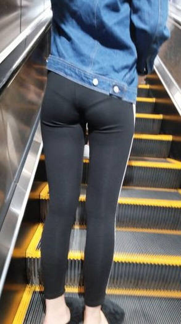 Erotic image of the buttocks with the panty line visible 65th image