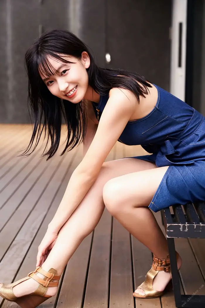 [Shida Oto 10] Image 10 of a 23-year-old who graduated from university and admires a transparent E-cup bikini with erotic eyes 51th image