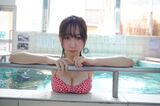 [Image] A girl playing with by the pool, taken wwww