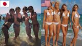 [Image] The difference in style between Japan and Westerners, no matter how much difference is too much wwww