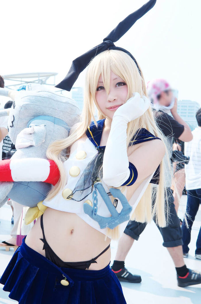- Full of lascivious! Image of a cosplayer showing off a crazy cosplay at the Comiket venue 12th image
