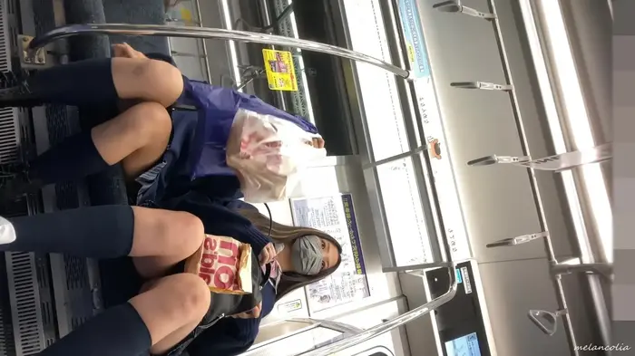 [upskirrt899 upside-down shooting JK] Pre-pri's buttocks are fully visible T-back wearing cool feeling miniskirt JK 10th image