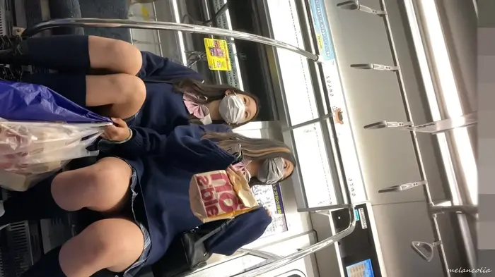 [upskirrt899 upside-down shooting JK] Pre-pri's buttocks are fully visible T-back wearing cool feeling miniskirt JK 11th image