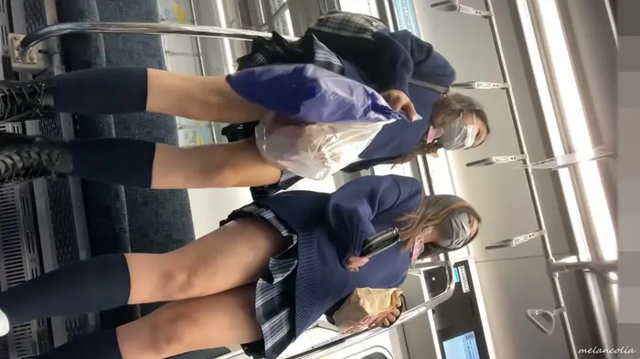 [upskirrt899 upside-down shooting JK] Pre-pri's buttocks are fully visible T-back wearing cool feeling miniskirt JK 13th image