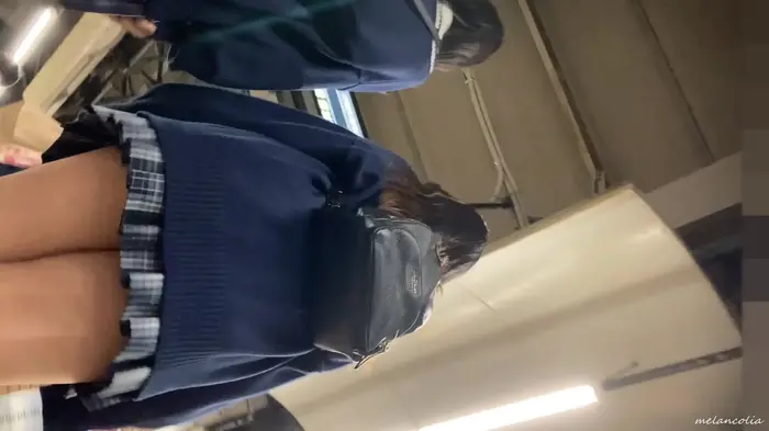 [upskirrt899 upside-down shooting JK] Pre-pri's buttocks are fully visible T-back wearing cool feeling miniskirt JK 2th image