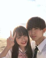 Image: High school student couple "I had a baby, so I registered my marriage!"