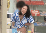 【Erotic GIF】Japan society is still male-dominated and feminine ... The appearance of one-san who is sexually harassed at work is excited www