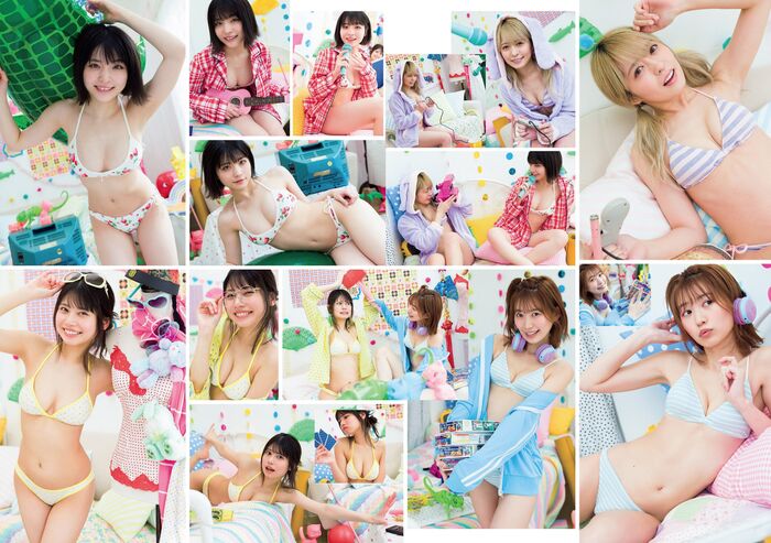 55 Erotic Images of Swimsuit Gravure Erotic Images of Two Idol Nagi Nemoto and Rin Kaname 2022.01.13 0 Idol 10th image