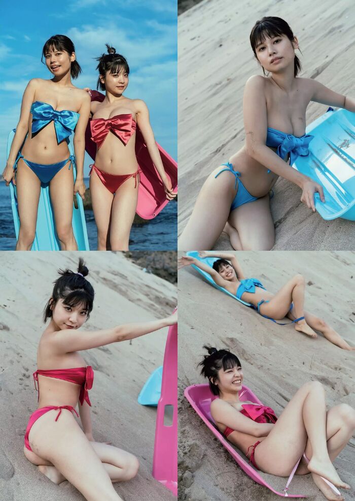 55 Erotic Images of Swimsuit Gravure Erotic Images of Two Idol Nagi Nemoto and Rin Kaname 2022.01.13 0 Idol 26th image