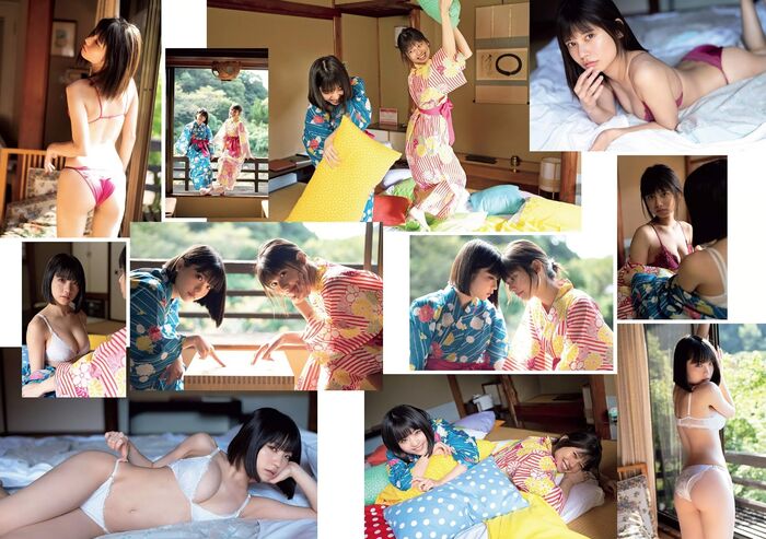 55 Erotic Images of Swimsuit Gravure Erotic Images of Two Idol Nagi Nemoto and Rin Kaname 2022.01.13 0 Idol 30th image