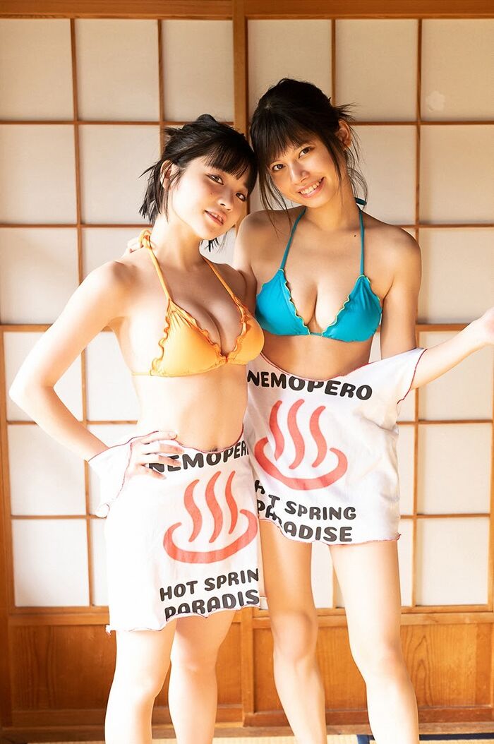 55 Erotic Images of Swimsuit Gravure Erotic Images of Two Idol Nagi Nemoto and Rin Kaname 2022.01.13 0 Idol 36th image