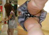 【逆さ撮りパンチラ】一撃必殺の逆さ撮りパンチラがシコいwwwwwwwwwwww