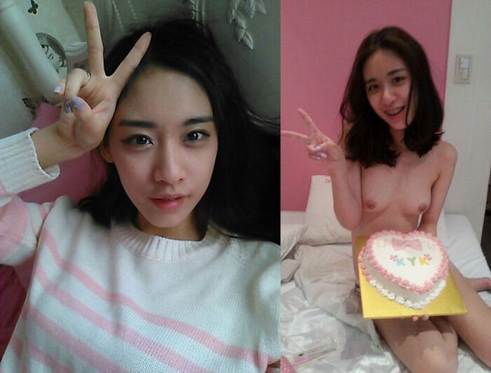 [*Super excited*] It's exciting to line up women before and after SEX part 41 7th image