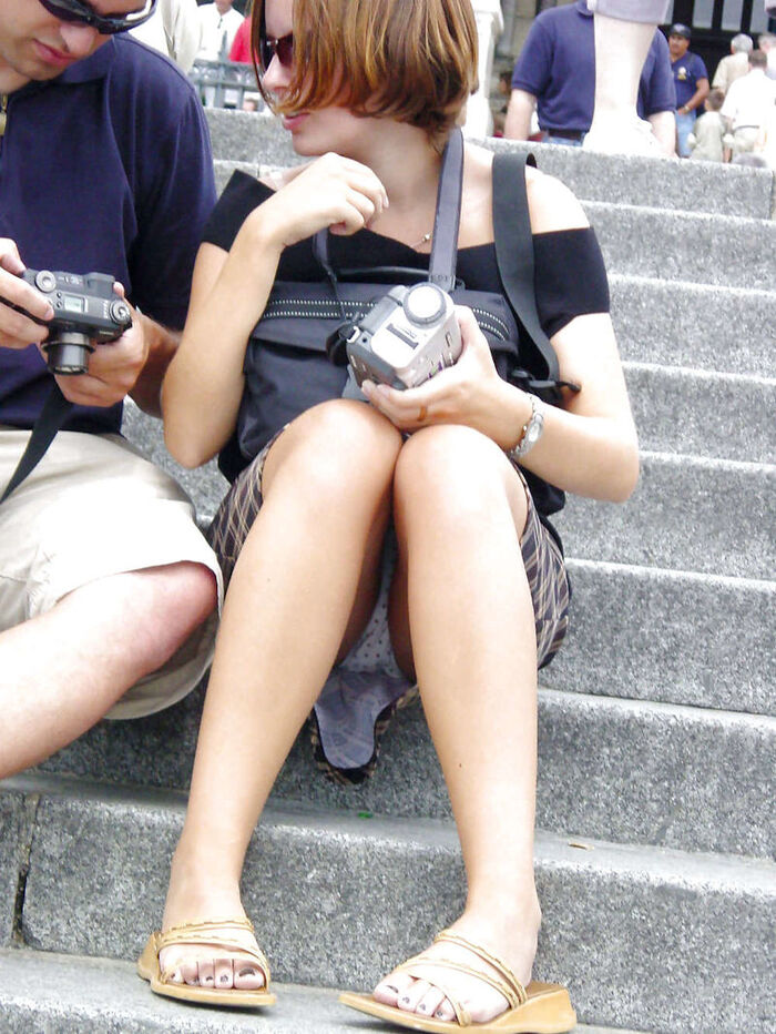 Summary of panchira images taken by foreign women in the city 12th image
