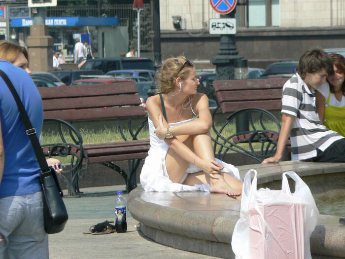 Summary of panchira images taken by foreign women in the city 31th image
