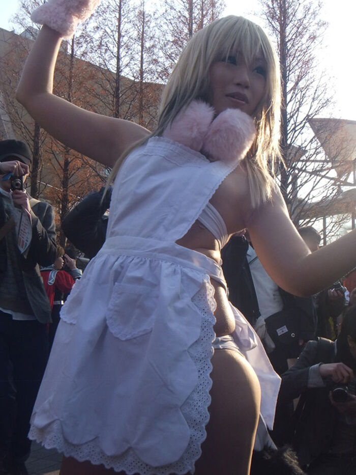 [Comiket erotic image] Definitely a type ... Mr. Perverted Layer who exposes his lewd body with extreme cosplay wwww 12th image