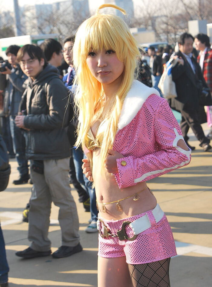 [Comiket erotic image] Definitely a type ... Mr. Perverted Layer who exposes his lewd body with extreme cosplay wwww 3th image