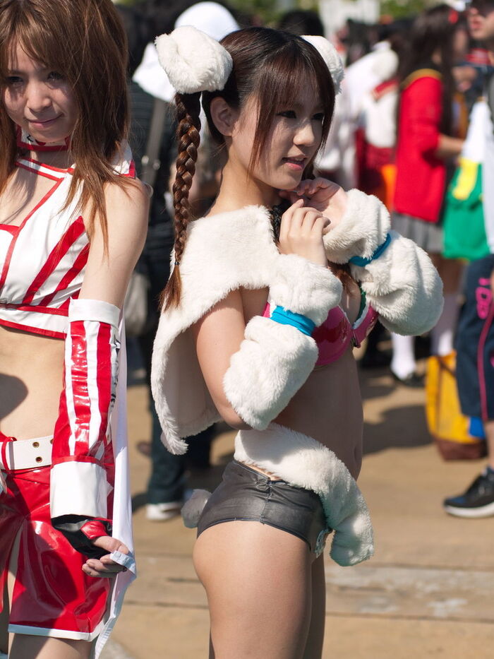 [Comiket erotic image] Definitely a type ... Mr. Perverted Layer who exposes his lewd body with extreme cosplay wwww 4th image