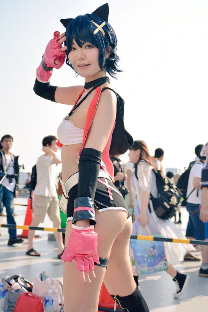 [Comiket erotic image] Definitely a type ... Mr. Perverted Layer who exposes his lewd body with extreme cosplay wwww 9th image