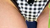 【eros1249レイヤー盗撮】ふっくらとした股間やぷりっとしたお尻をズームで狙われる毛の処理が完璧なレイヤーさん