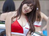 【キャンギャル】魔改造されたキャンギャルのお姉さん…このレベルなら整形サイボーグでも勃起するなww
