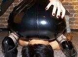 [Bontage erotic image] The buttocks wrapped in bondage are too tight and warota www An image of the buttocks that seems to be stuffy with sweat and smells amazing
