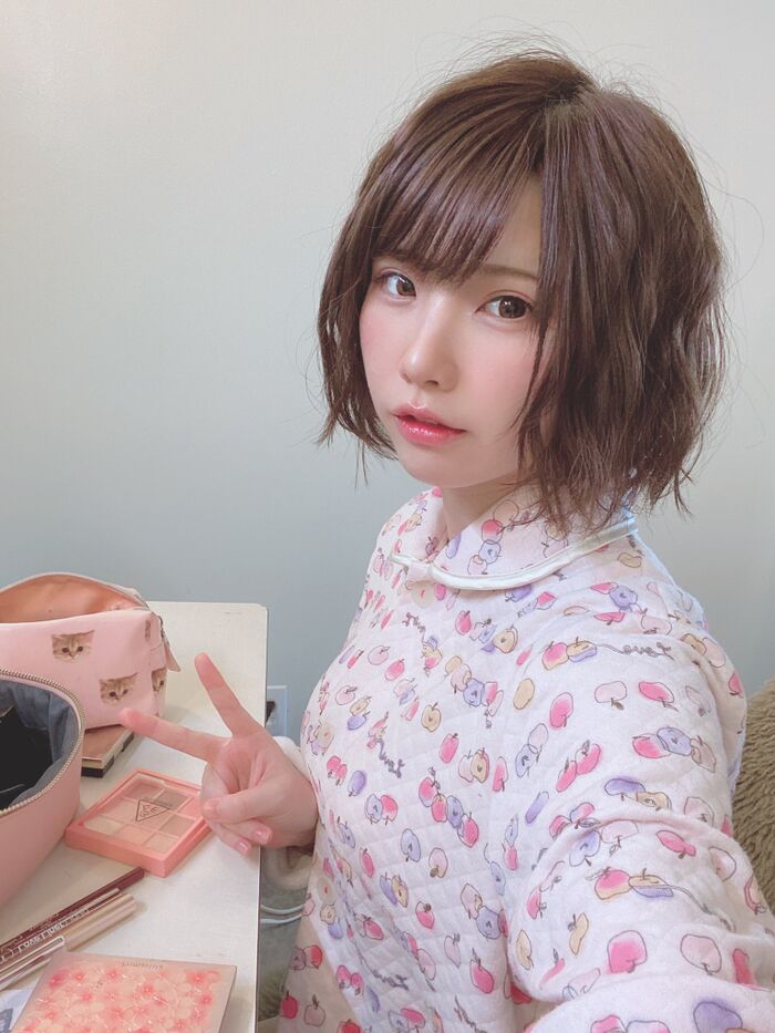 【Image】Enako and Kizuna Ai's belly button cosplay looks good 8th image