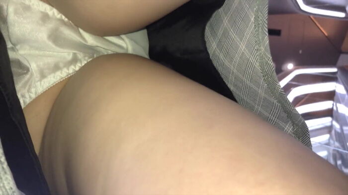 [upskirt562 upside-down shooting JK] Pants situation of 7 JKs who are close-up with skirt flipping 37th image