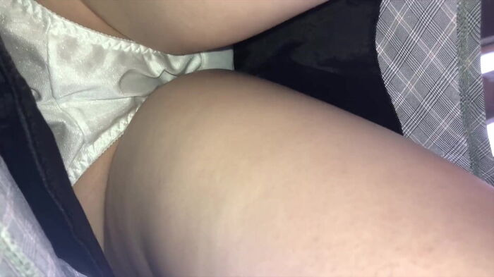 [upskirt562 upside-down shooting JK] Pants situation of 7 JKs who are close-up with skirt flipping 41th image