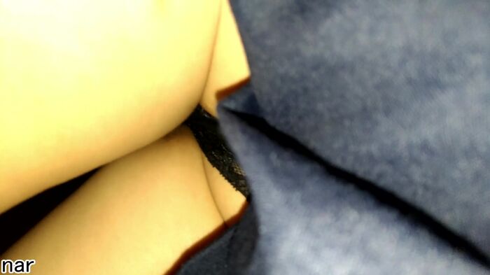 [eros751 Touch Chikan] Naïve-looking sailor suit JK that is rolled up and touched from the top of black P 4th image