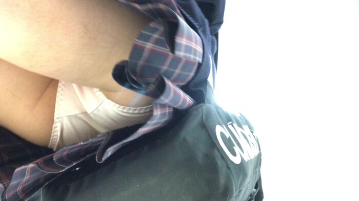 [upskirt376 upside-down shooting JK] On the eyebrows that will be taken with a light pink P 16th image
