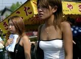 - [City shooting voyeur] If you run this, won't you have boobs? The older sister of the tube top is too erotic www