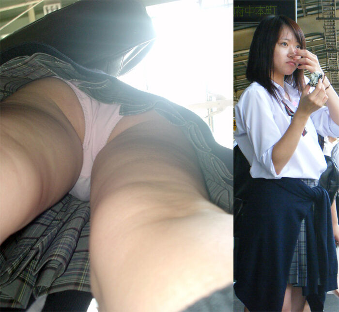 JK upside-down voyeur image that comes out 3 times just by showing the face 5th image