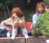 I want it to be popular again! Loose socks on a high school girl's bare feet are the most erotic www