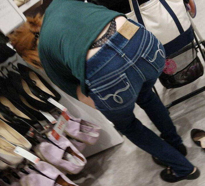 [*Panty shot*] Hoho ~, I'm wearing pants like this now 5th image