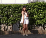 Panty shot GIF, there are a lot of panchira from dancing today