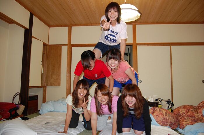 - Full of chest chillers and panchira gaps! It's really fun to take a group snapshot of Ria Mitsuru wwwww 8th image