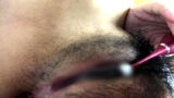 [eros529 uncensored ona] A cute young girl's masturbation video with a panting voice that uses a Kurirotor on a large and pitch-black ma-ko