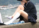 JK's socks are white and white is good school socks erotic image
