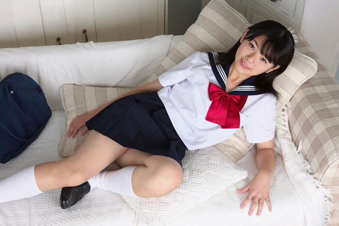 JK's socks are white and white is good school socks erotic image 19th image