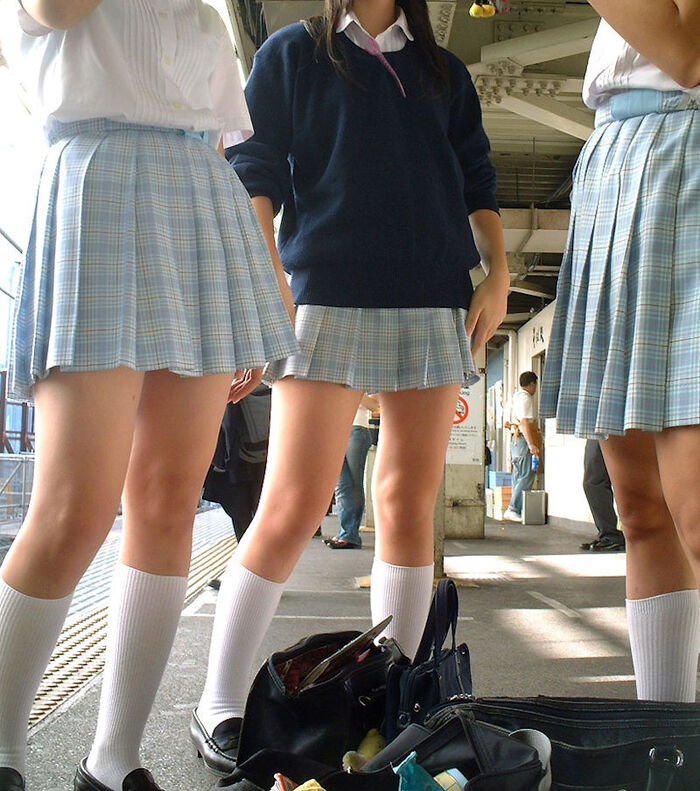 JK's socks are white and white is good school socks erotic image 38th image