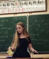 [Image] Russian female teacher, seriously on a different level ...