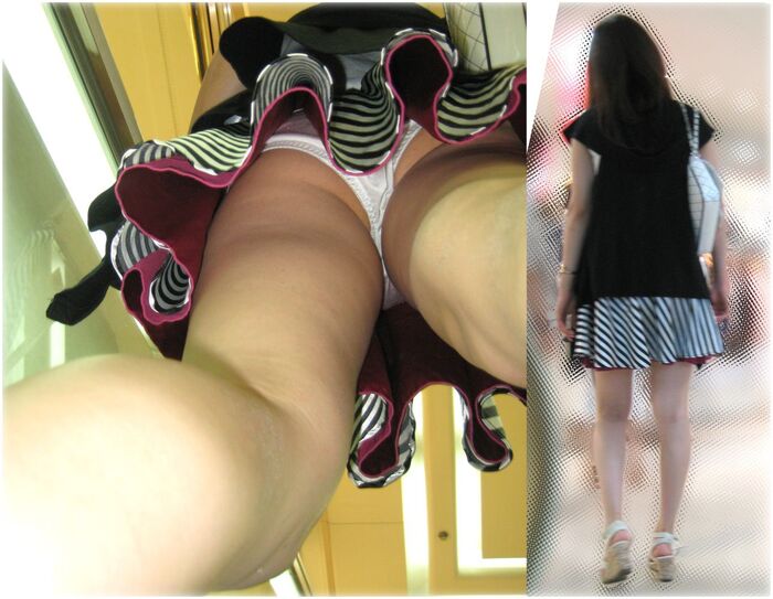 - The upside-down panchira that shows the complicated shape of the buttocks is now very hot! 4th image