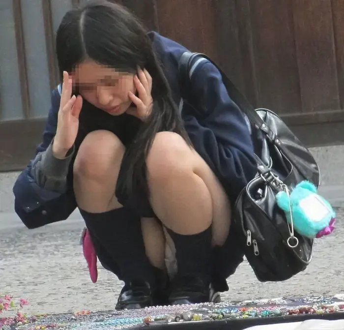 67 JK raw panchira images ~ Raw foot high school girl god angle voyeur collection 23th image