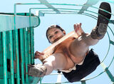 The upside-down erotic image of a no-pan foreigner's manchilla is very powerful