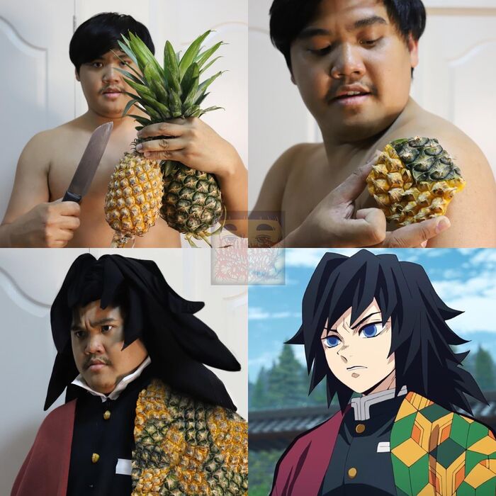 【Image】Cosplayer 'I cosplayed as a snake pillar and a love pillar' 3th image