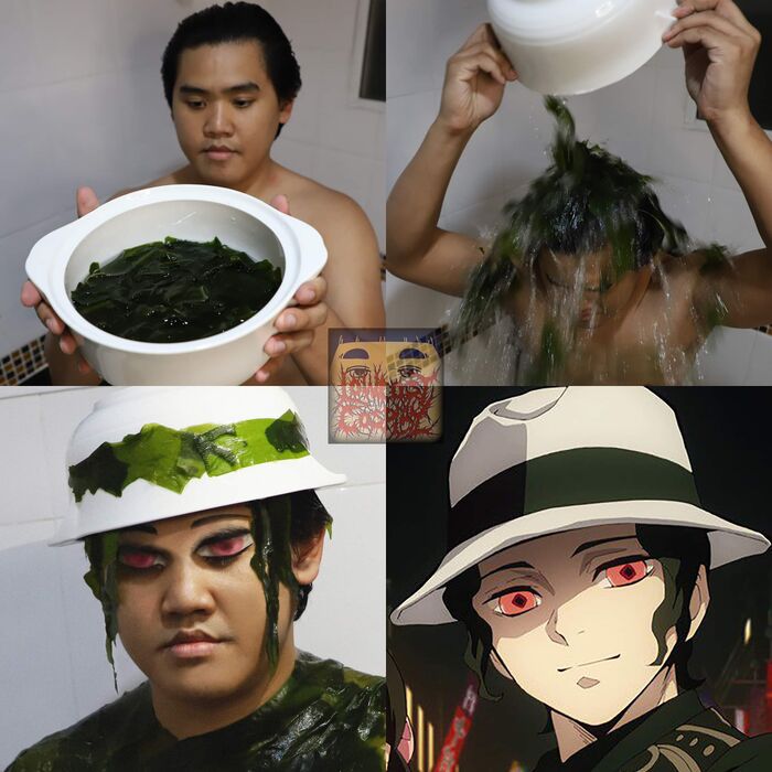 【Image】Cosplayer 'I cosplayed as a snake pillar and a love pillar' 4th image