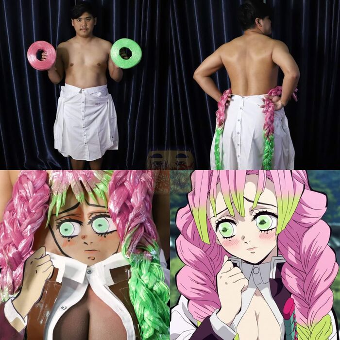 【Image】Cosplayer 'I cosplayed as a snake pillar and a love pillar' 5th image
