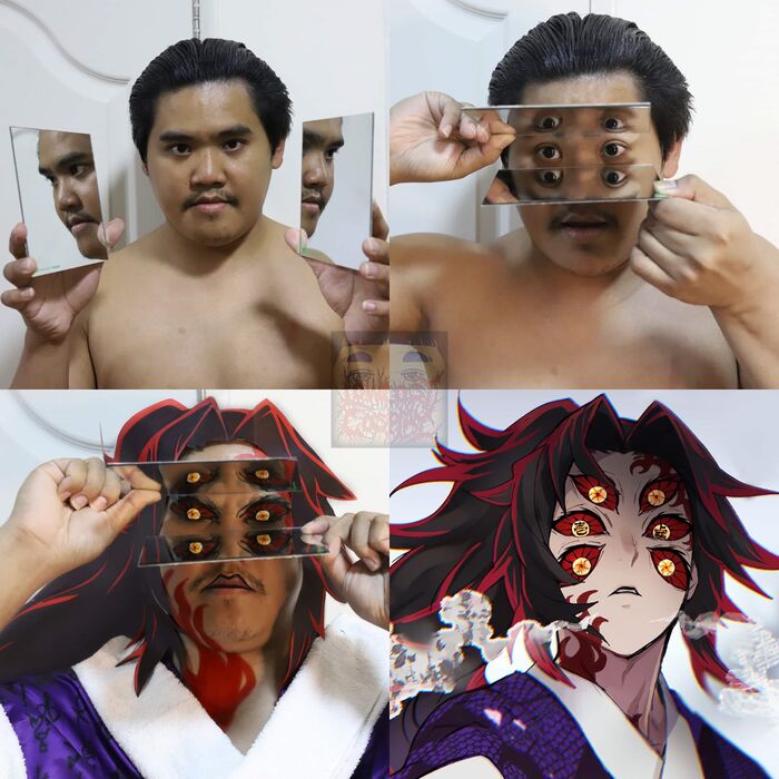 【Image】Cosplayer 'I cosplayed as a snake pillar and a love pillar' 7th image