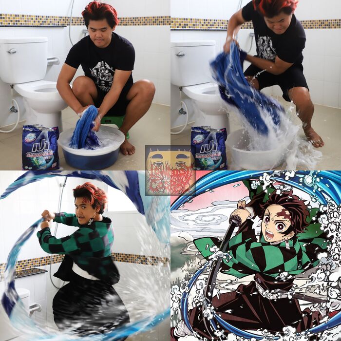 【Image】Cosplayer 'I cosplayed as a snake pillar and a love pillar' 9th image